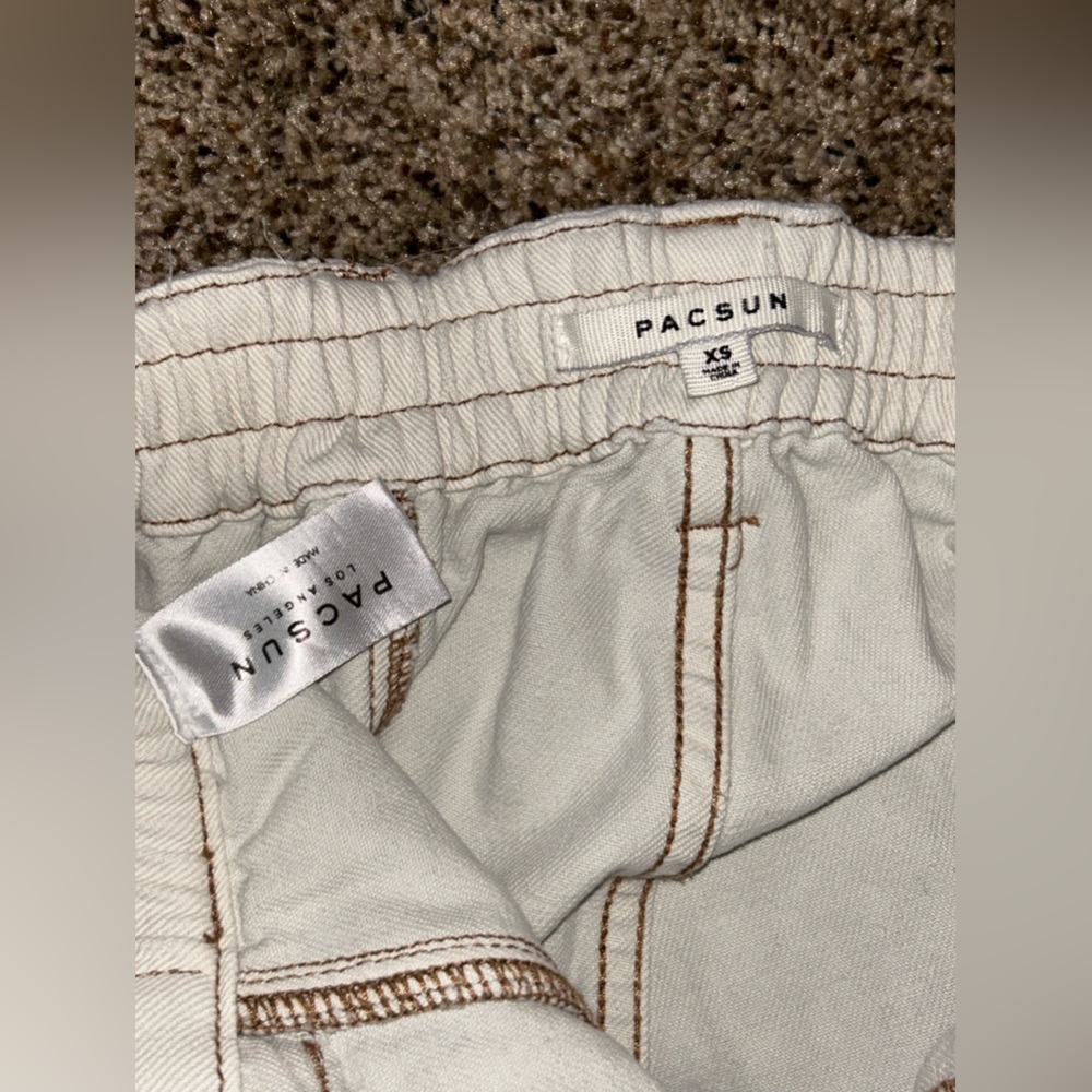 Pacsun tan cargo pants